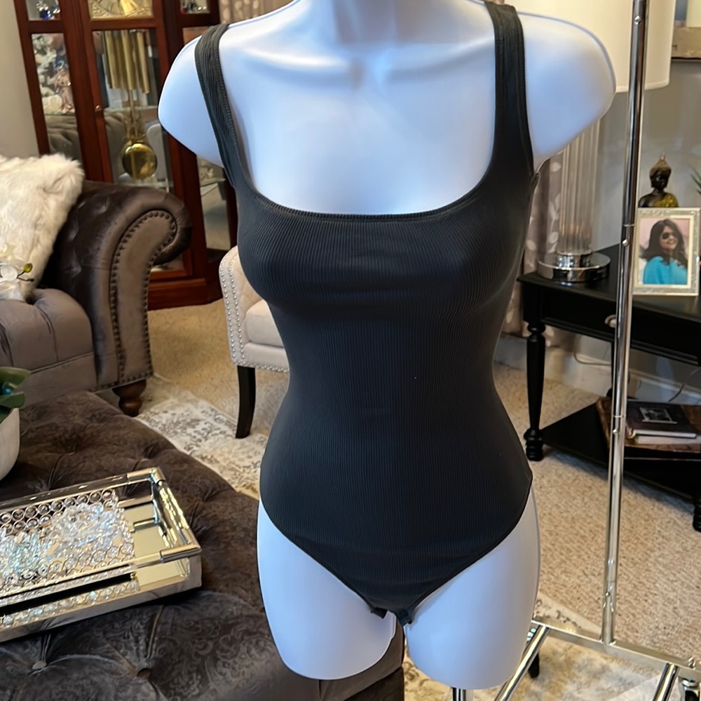 Skims ribbed bodysuit